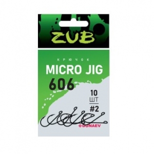 фото - Крючок ZUB Micro Jig 606 №2 10 шт