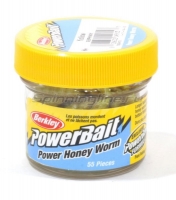 Гусеницы (Личинки) Berkley PowerBait Honey Worms Yellow