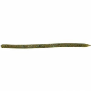 фото - Приманка Reins Swamp Worm Micro 2.8, в уп. 22 шт. #005 Green Pumpkin Blue