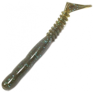 фото - Виброхвост Reins Fat Rock Vibe Shad 6.5in, 3шт 005 Green Pumpkin Blue