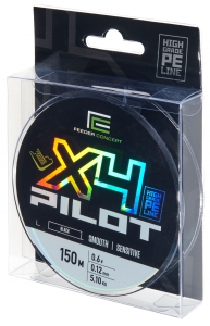 фото - Шнур плетёный Feeder Concept Pilot x4 BRAID Black 150/012