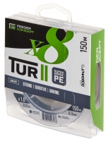 Шнур плетёный Feeder Concept Tur II х8 BRAID Dark Grey 150/016