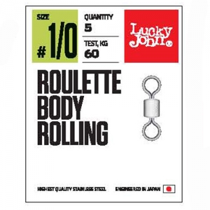 фото - Вертлюги LJ Roulette Body Rolling, размер 2, тест 43кг, 7шт.