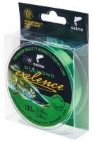 Леска монофильная Salmo Diamond EXELENCE FLUORO COATED Green 100/030