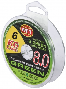 фото - Леска плетёная WFT KG x8 Green 150/006