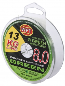 фото - Леска плетёная WFT KG x8 Green 150/010