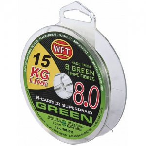 фото - Леска плетёная WFT KG x8 Green 150/012