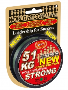 фото - Леска плетёная WFT KG STRONG Green 300/032