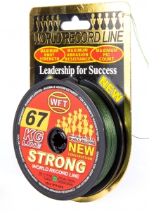 фото - Леска плетёная WFT KG STRONG Green 250/039