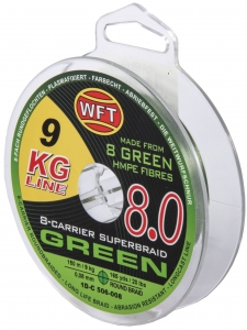 фото - Леска плетёная WFT KG x8 Green 150/008