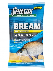 фото - Прикормка Sensas 3000 NATURAL BREAM 1кг