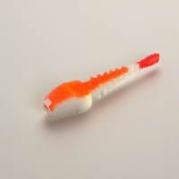 Рыбка Поролоновая 3D Ex Stream Wor 07См Под Крючок-Двойник № 8  