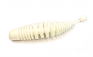фото - Слаги съедобные Soorex Larva 65мм Белый