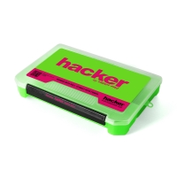 Коробка универсальная для аксессуаров Hacker 270 мм, зеленая