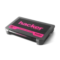 Коробка универсальная для аксессуаров Hacker 270 мм, серая