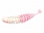 Слаги съедобные Soorex Larva 65мм Розовый/Белый