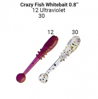 Приманка CRAZY FISH Whitebait 20mm 12/30