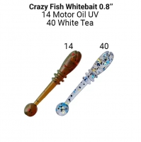 Приманка CRAZY FISH Whitebait 20mm 14/40