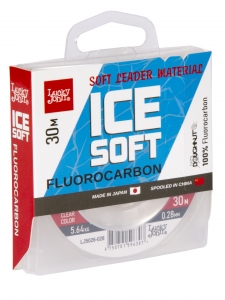 фото - Леска монофильная Lucky John ICE SOFT FLUOROCARBON 030/028
