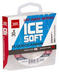 фото - Леска монофильная Lucky John ICE SOFT FLUOROCARBON 030/030