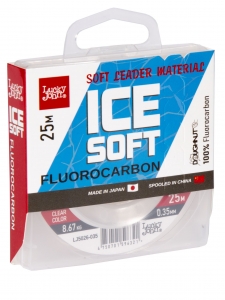 фото - Леска монофильная Lucky John ICE SOFT FLUOROCARBON 025/035