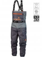 Полукомбинезон заброд. Norfin PILOT STOCKINGFOOT GRAY р.S