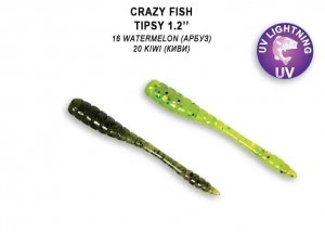 фото - Приманка CRAZY FISH Tipsy 30mm 16/20