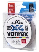 Шнур плетёный Lucky John Vanrex PELAGIC х4 BRAID Multi Color 125/023