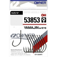 Крючки OWNER Yamajin w/eye BC №6 11шт