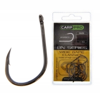 Крючок CARP PRO Black Nickel Wide Gape Classics №6