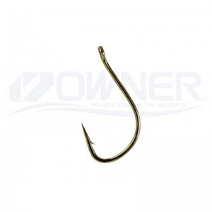 Крючки OWNER PIN HOOK Gold Размер 8, 9шт – рыболовный интернет магазин фото - Крючки OWNER PIN HOOK Gold Размер 8, 9шт