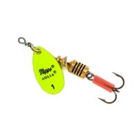 Блесна Вращающаяся MEPPS AGLIA Fluo №1 Chartreuse