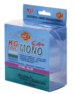 фото - Леска монофильная WFT KG MONO EXTRA Steel Blue 300/033