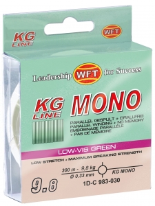фото - Леска монофильная WFT KG MONO Green 300/030