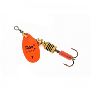 фото - Блесна Вращающаяся MEPPS AGLIA Fluo №1 Orange
