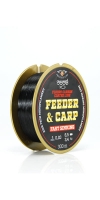 Леска CRALUSSO Feeder & Carp fluro carbon coat 300м 0,30мм