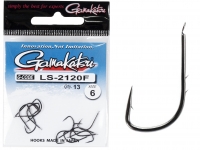 Крючки Gamakatsu LS-2120F NEW LABEL HOOKS BLACK разм. 12 13шт.