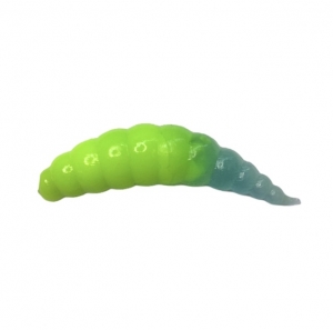 фото - Форелевая приманка Soorex TAD (Maggot) 30мм Шартрез/голубое свечение