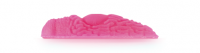 Приманка OJAS Slizi, 33мм, цвет розовый (флюо), рыбный микс