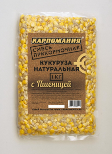 фото - Прикормочная смесь кукуруза натуральная с Пшеницей, 1кг