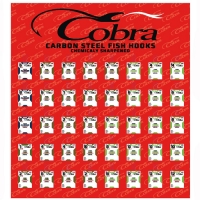 Крючки Cobra Mix (Стенд С Крючками), 400Шт.