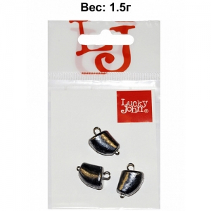 фото - Груз-головки разборные Lucky John CLOVE SMALL 01.0г 3шт