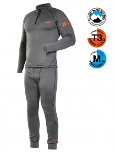 Термобельё Norfin Winter Line Gray 03 Р.l – рыболовный интернет магазин фото - Термобельё Norfin Winter Line Gray 03 Р.l