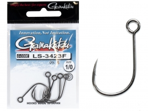 фото - Крючки Gamakatsu LS-3423F NEW LABEL HOOKS разм. 1/0 5шт.