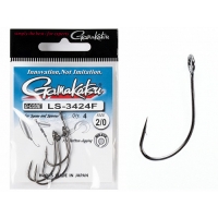 Крючки Gamakatsu LS-3424F NEW LABEL HOOKS BLACK разм. 2/0 4шт.