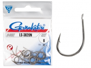 фото - Крючки Gamakatsu LS-3620N HOOKS NICKEL разм.06 25шт.