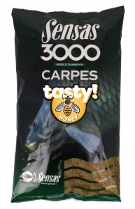 фото - Прикормка Sensas 3000 CARP TASTY Honey 1кг