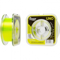 Леска UNO 0,20mm/100m Fluo Yellow Nylon Premier Fishing