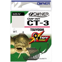 Крючки OWNER Carp Taff Tsuyoshi teflon Серия CT-3 Размер 8, 9шт
