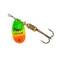 Блесна Вращающаяся MEPPS AGLIA Fluo 3 Tiger
